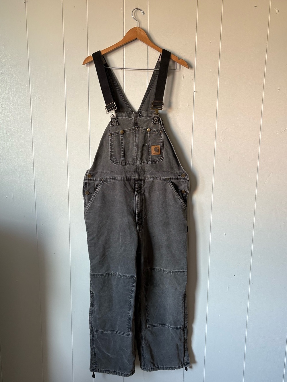 Carhartt Double Knee Quilt Lined Overalls